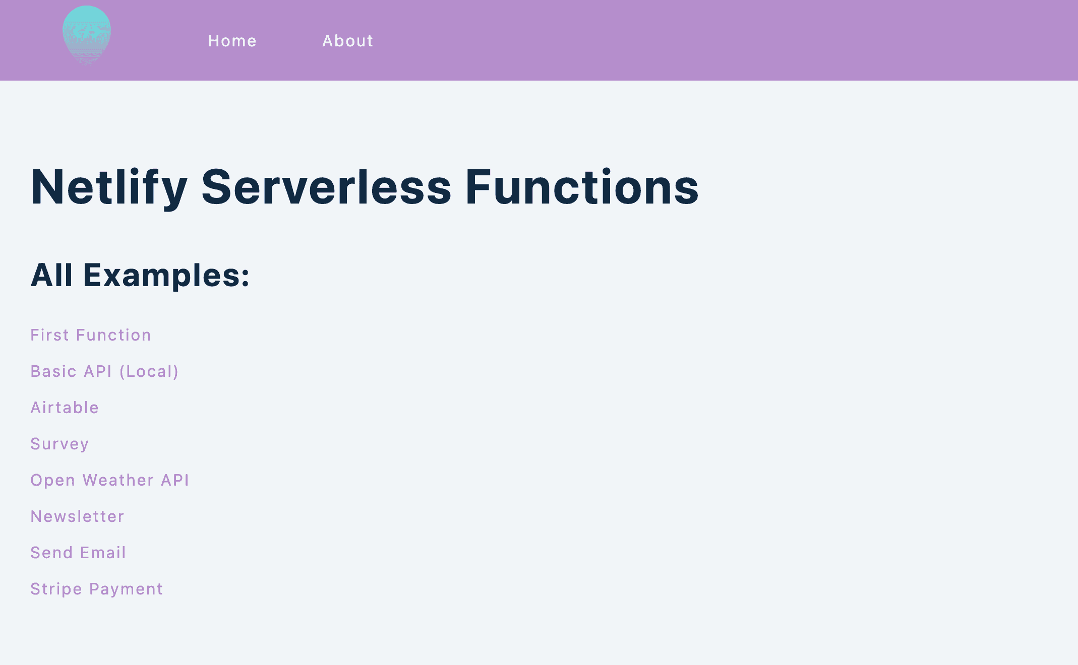 Serverless Functions